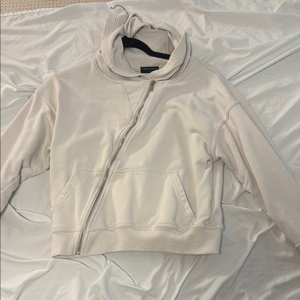 Naked Wardrobe Cream Jacket